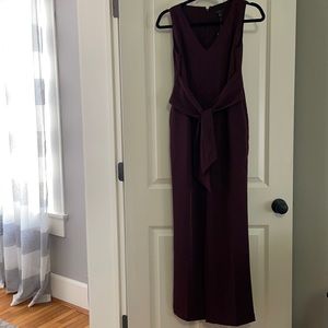 Burgundy Jump Suit